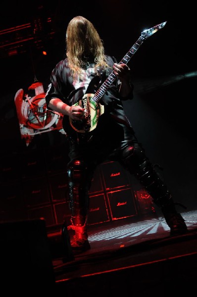 Slayer at AT&T Center, San Antonio, Texas, 09/25/10 Second night of Ame