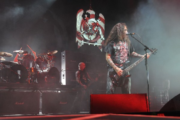 Slayer at AT&T Center, San Antonio, Texas, 09/25/10 Second night of Ame