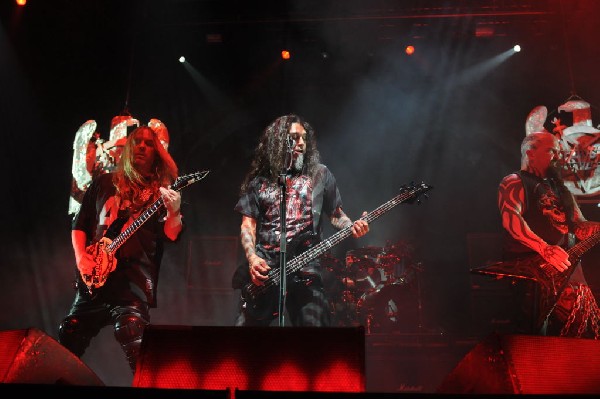 Slayer at AT&T Center, San Antonio, Texas, 09/25/10 Second night of Ame