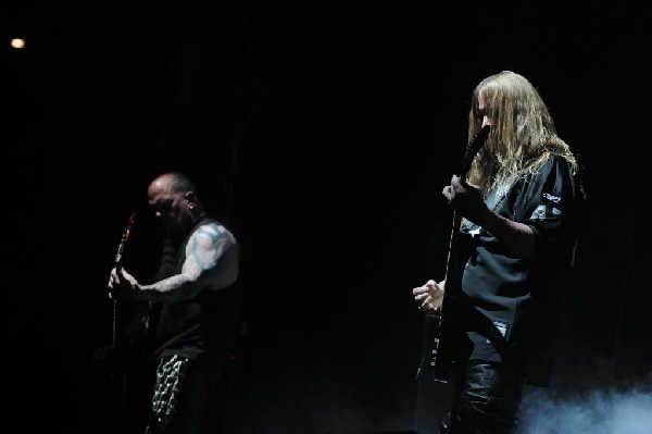 Slayer at AT&T Center, San Antonio, Texas, 09/25/10 Second night of Ame