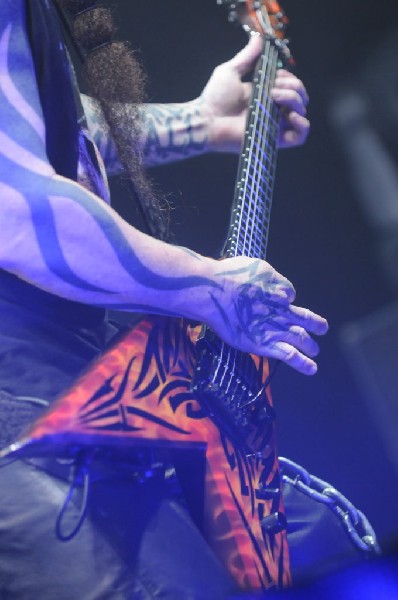 Slayer at AT&T Center, San Antonio, Texas, 09/25/10 Second night of Ame