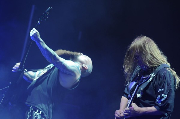 Slayer at Superpages.com Center, Dallas Texas, 09/24/10 Opening night of Am