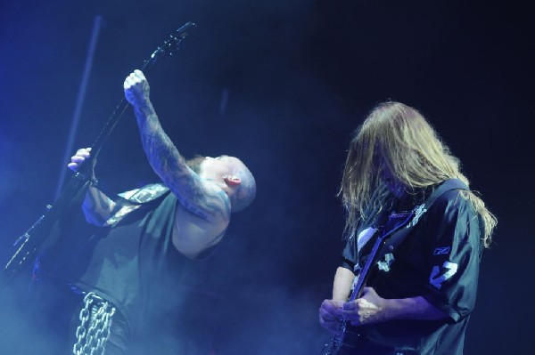 Slayer at Superpages.com Center, Dallas Texas, 09/24/10 Opening night of Am