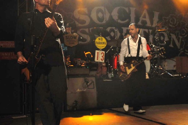 Social Distortion at Stubb's BarBQ, Austin, Texas 05/06/12