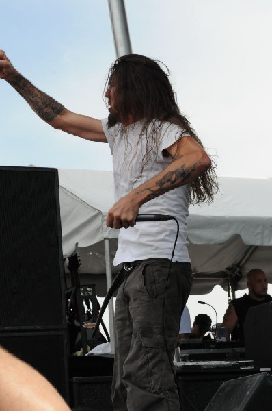 Soilent Green at Ozzfest 2008, Pizza Hut Park, Frisco, Texas