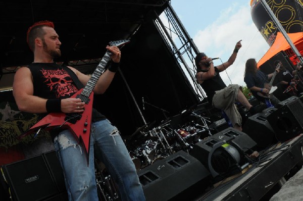 Southern Assault at Mayhem Festival 2012 Gexa Energy Pavilion Dallas Texas