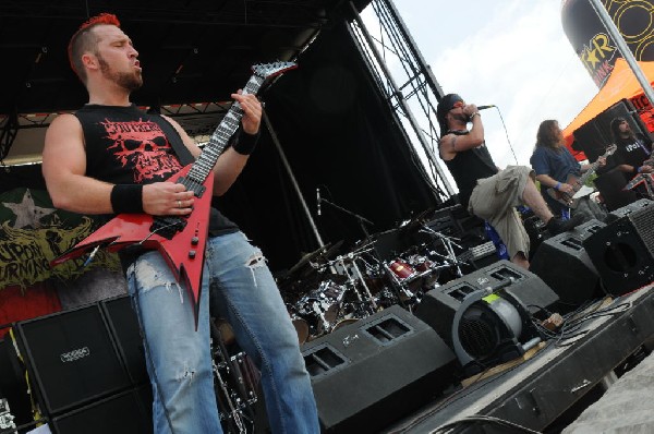 Southern Assault at Mayhem Festival 2012 Gexa Energy Pavilion Dallas Texas