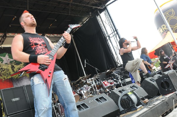 Southern Assault at Mayhem Festival 2012 Gexa Energy Pavilion Dallas Texas