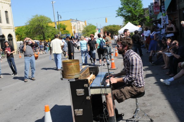 Steve Taylor, 6th Street, SXSW 2009, Austin, Texas