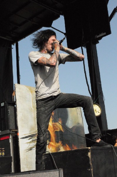 Suicide Silence at the Mayhem Festival Verizon Wireless Amphitheater