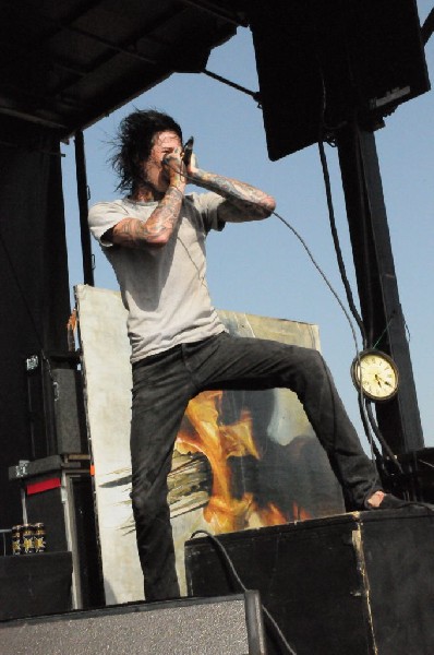 Suicide Silence at the Mayhem Festival Verizon Wireless Amphitheater