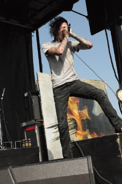 Suicide Silence at the Mayhem Festival Verizon Wireless Amphitheater
