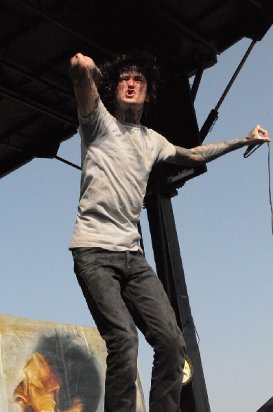 Suicide Silence at the Mayhem Festival Verizon Wireless Amphitheater
