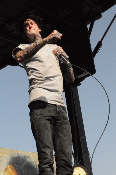 Suicide Silence at the Mayhem Festival Verizon Wireless Amphitheater