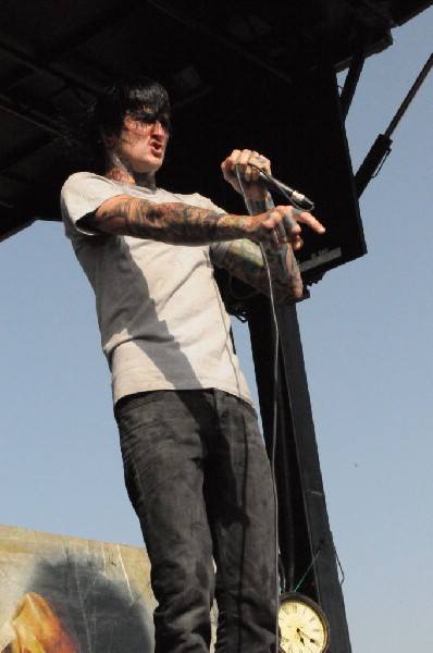 Suicide Silence at the Mayhem Festival Verizon Wireless Amphitheater