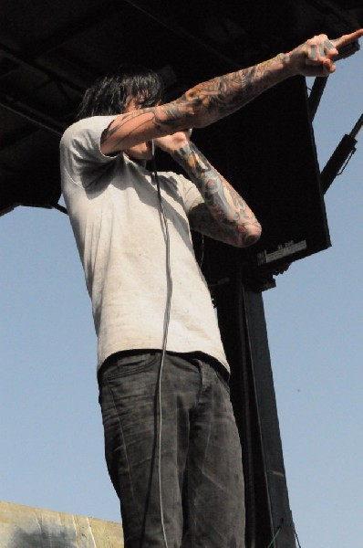 Suicide Silence at the Mayhem Festival Verizon Wireless Amphitheater