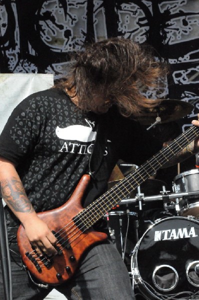 Suicide Silence at the Mayhem Festival Verizon Wireless Amphitheater