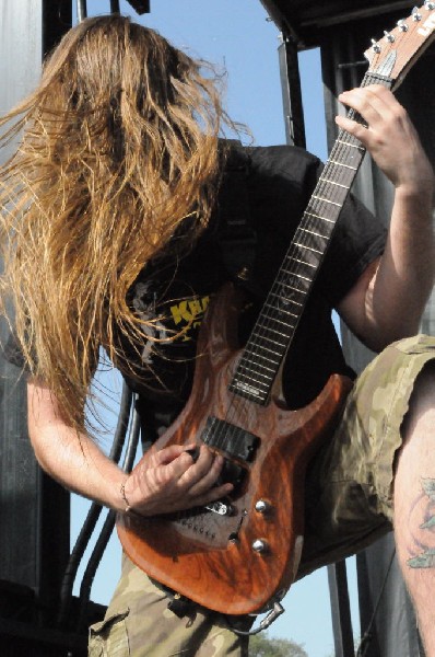 Suicide Silence at the Mayhem Festival Verizon Wireless Amphitheater