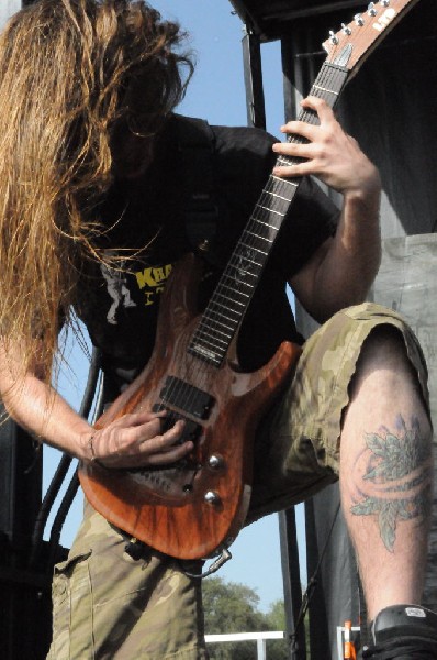 Suicide Silence at the Mayhem Festival Verizon Wireless Amphitheater