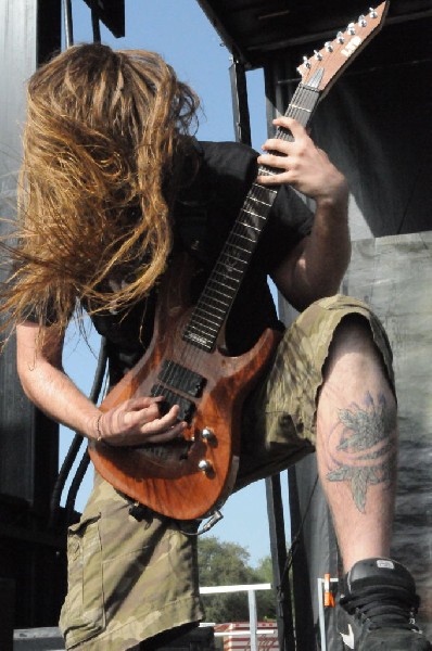 Suicide Silence at the Mayhem Festival Verizon Wireless Amphitheater
