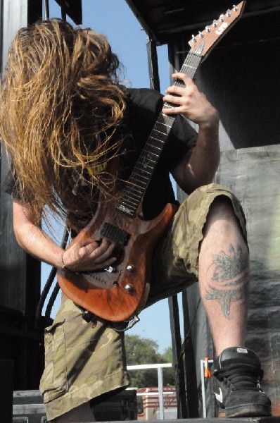 Suicide Silence at the Mayhem Festival Verizon Wireless Amphitheater