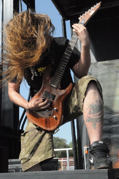 Suicide Silence at the Mayhem Festival Verizon Wireless Amphitheater