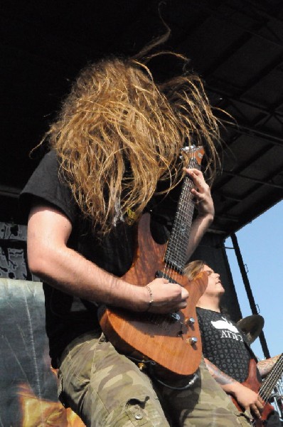 Suicide Silence at the Mayhem Festival Verizon Wireless Amphitheater