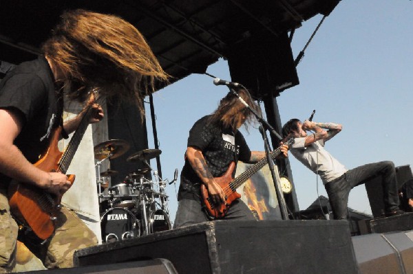 Suicide Silence at the Mayhem Festival Verizon Wireless Amphitheater