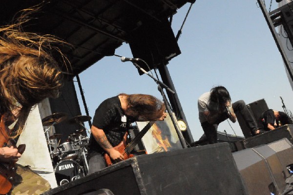 Suicide Silence at the Mayhem Festival Verizon Wireless Amphitheater
