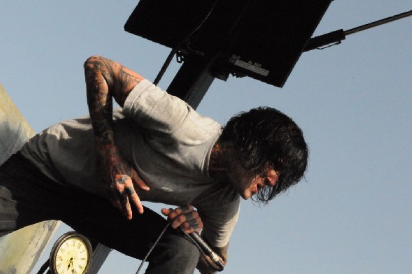 Suicide Silence at the Mayhem Festival Verizon Wireless Amphitheater