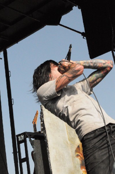 Suicide Silence at the Mayhem Festival Verizon Wireless Amphitheater