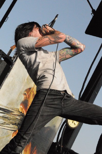 Suicide Silence at the Mayhem Festival Verizon Wireless Amphitheater