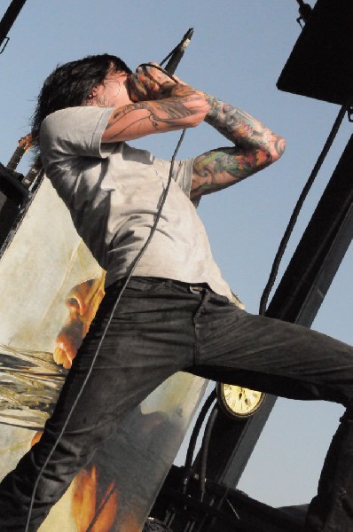 Suicide Silence at the Mayhem Festival Verizon Wireless Amphitheater