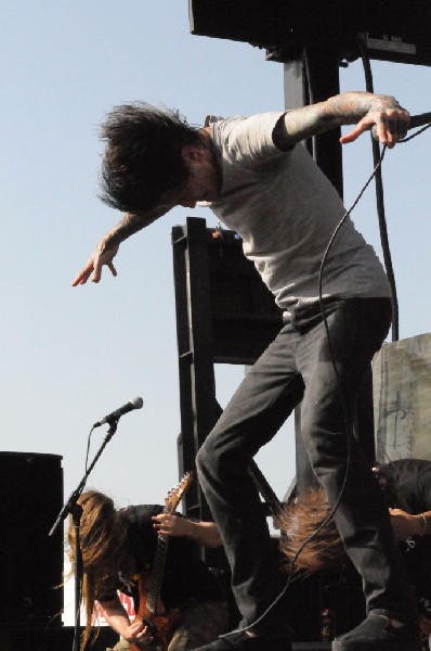 Suicide Silence at the Mayhem Festival Verizon Wireless Amphitheater