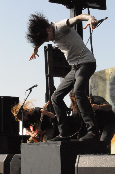 Suicide Silence at the Mayhem Festival Verizon Wireless Amphitheater