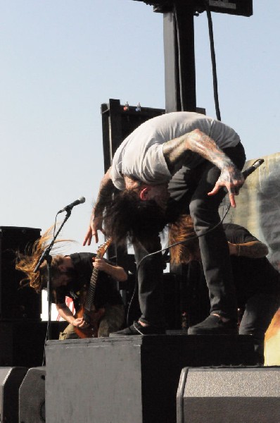 Suicide Silence at the Mayhem Festival Verizon Wireless Amphitheater