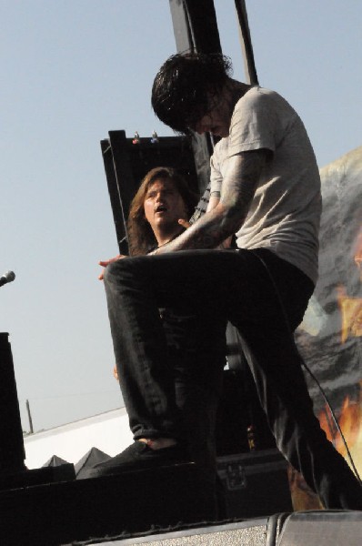 Suicide Silence at the Mayhem Festival Verizon Wireless Amphitheater