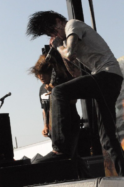 Suicide Silence at the Mayhem Festival Verizon Wireless Amphitheater