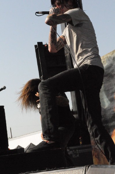 Suicide Silence at the Mayhem Festival Verizon Wireless Amphitheater