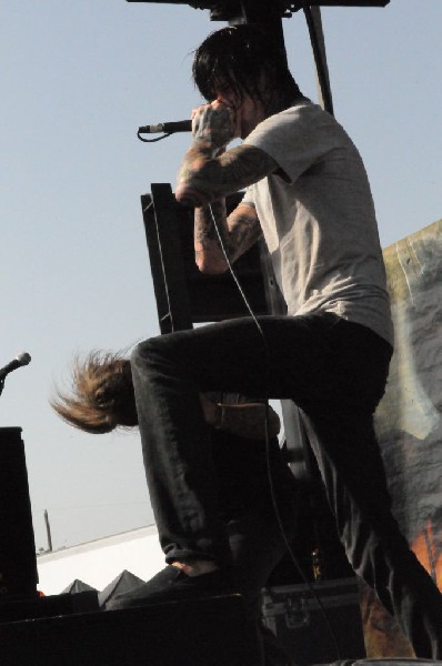 Suicide Silence at the Mayhem Festival Verizon Wireless Amphitheater