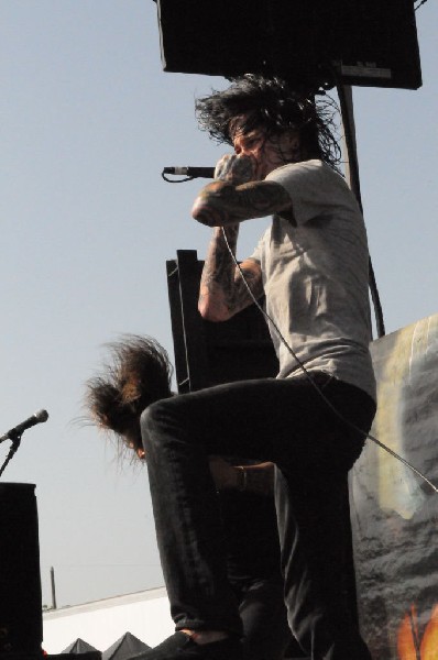 Suicide Silence at the Mayhem Festival Verizon Wireless Amphitheater