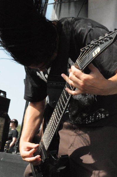 Suicide Silence at the Mayhem Festival Verizon Wireless Amphitheater
