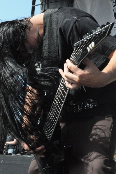 Suicide Silence at the Mayhem Festival Verizon Wireless Amphitheater