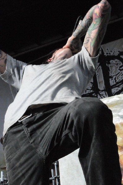 Suicide Silence at the Mayhem Festival Verizon Wireless Amphitheater