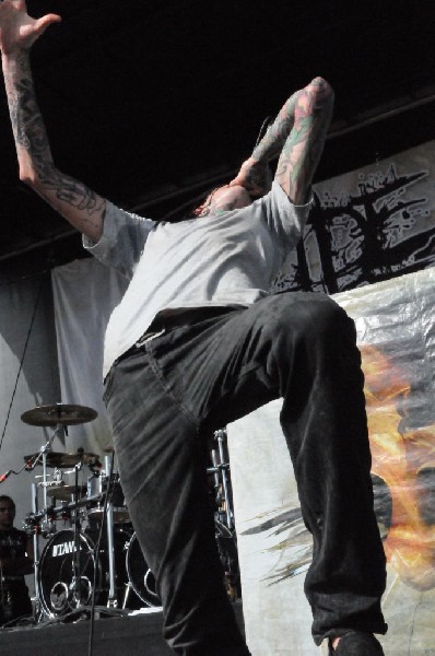 Suicide Silence at the Mayhem Festival Verizon Wireless Amphitheater
