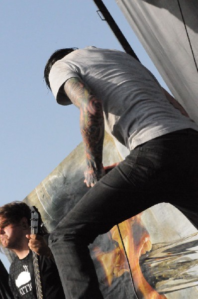 Suicide Silence at the Mayhem Festival Verizon Wireless Amphitheater