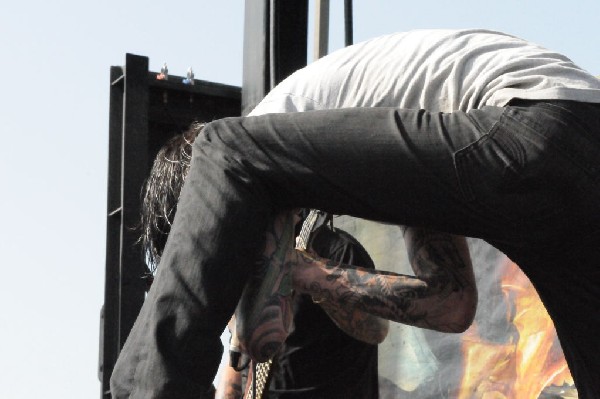 Suicide Silence at the Mayhem Festival Verizon Wireless Amphitheater