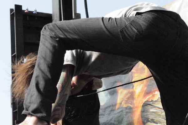 Suicide Silence at the Mayhem Festival Verizon Wireless Amphitheater