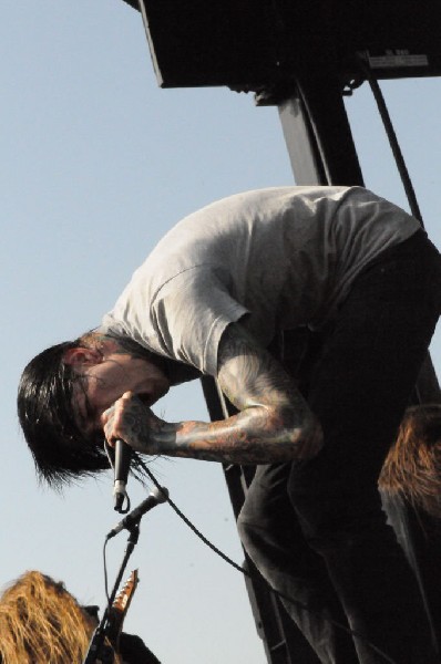 Suicide Silence at the Mayhem Festival Verizon Wireless Amphitheater