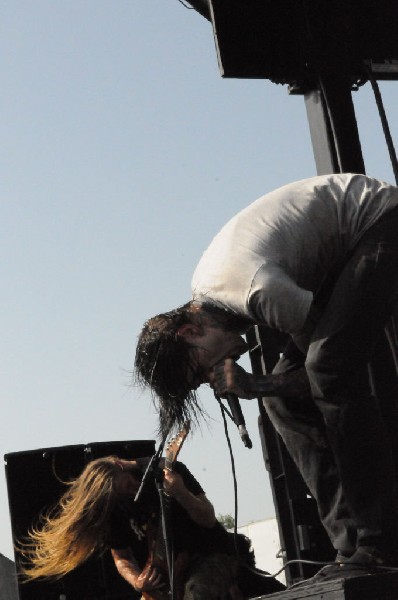 Suicide Silence at the Mayhem Festival Verizon Wireless Amphitheater